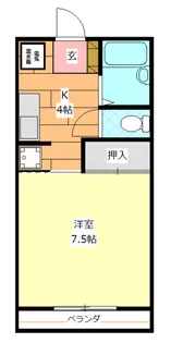 サウスレジデンス【2階】の間取り