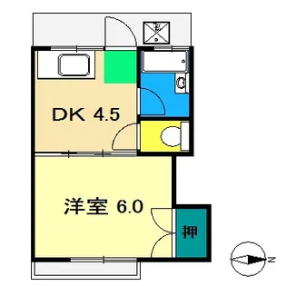 ピアコート西町【2階】の間取り