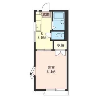 メゾンファースト ヴィラ【1階】の間取り