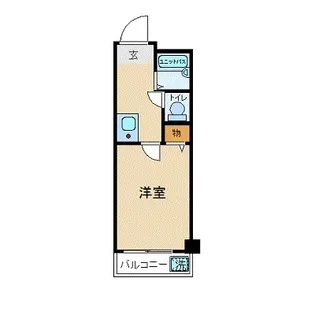 プレール新橋【5階】の間取り