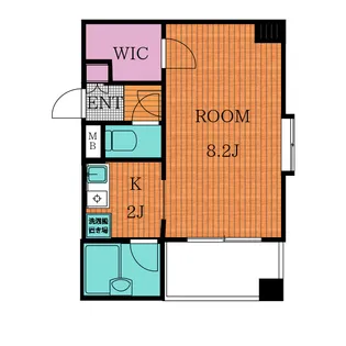 メゾンドセリーズ【2階】の間取り