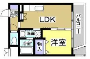 ソルトシティ浜松【9階】の間取り