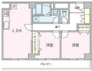フェリス辰巳台【1階】の間取り
