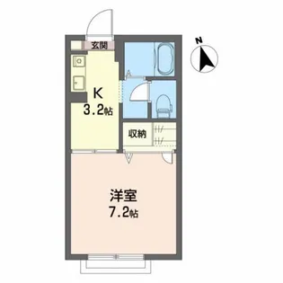 シャーメゾン・エム【1階】の間取り