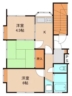 エクセル藤代【1階】の間取り
