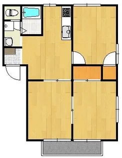 フレグランス瀬戸見【2階】の間取り