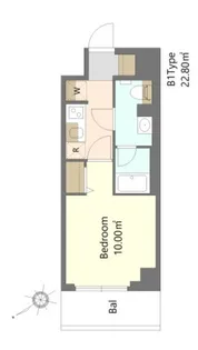 レジデンス船橋東中山【2階】の間取り