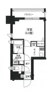 アイル プレミアム駒込【8階】の間取り