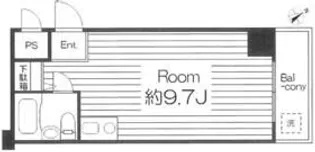 ニックハイム本牧【3階】の間取り