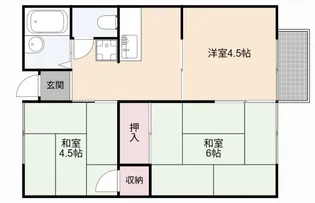 ハイツベインテI【2階】の間取り