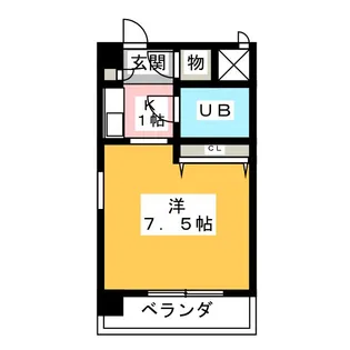 ジョイフル野並【4階】の間取り