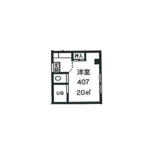 マルコーマンション【4階】の間取り