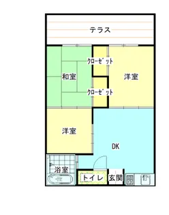 スプリングシティ【2階】の間取り