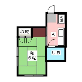 井上ハイツ【3階】の間取り