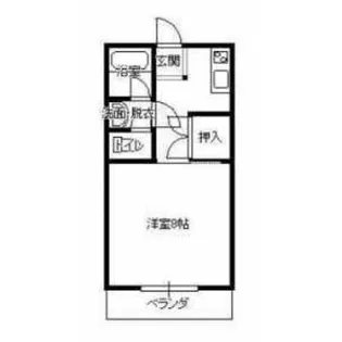 マンション永楽【1階】の間取り