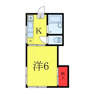 宏洋ハウス【2階】の間取り