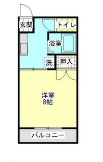 コンフォートユアーズ【1階】の間取り