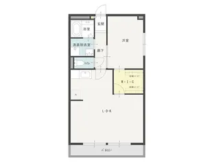 アイレジデンス藤枝【3階】の間取り