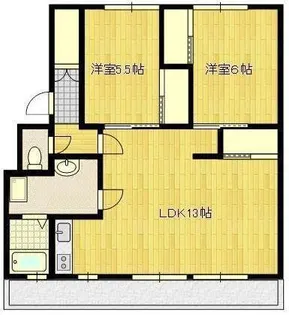 サルヴァトーレ神園 2号棟【4階】の間取り