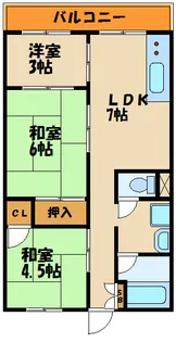 第2橋本ビル【5階】の間取り