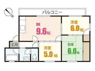 コーポ辰本(緑井)【1階】の間取り
