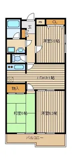 東京都練馬区大泉学園町2【マンション】の間取り