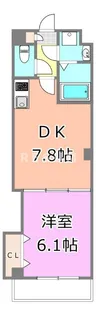 千葉県千葉市中央区新宿1【マンション】の間取り