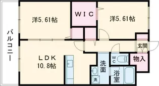 新潟県新潟市江南区城山3【マンション】の間取り