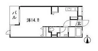 レポーゼ・ドゥー【4階】の間取り