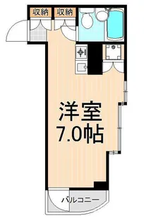 ホワイトシティ【4階】の間取り