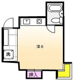 シティパレス横浜鶴間I【2階】の間取り
