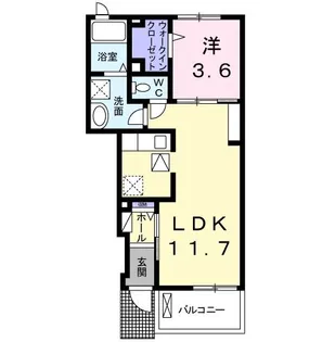 さくら2【1階】の間取り