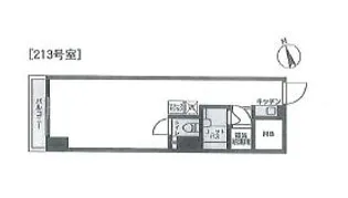 DIKマンション新橋【2階】の間取り