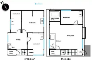 東京都板橋区若木2【一戸建】の間取り