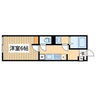 カインドネス相模原【1階】の間取り