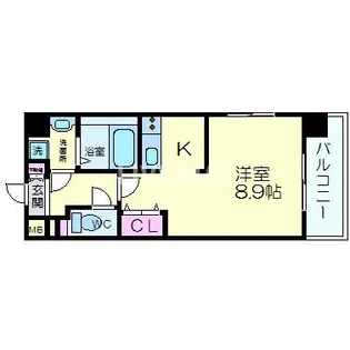 アスヴェル京都東寺前【2階】の間取り