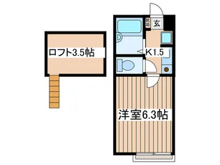 ベテル町田【2階】の間取り