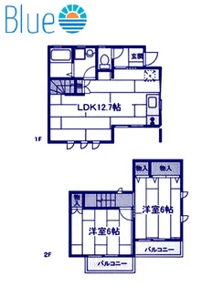 神奈川県藤沢市羽鳥5【一戸建】の間取り