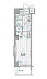 ガーラ神田岩本町【2階】の間取り