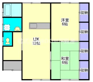 宮崎県都城市志比田町【一戸建】の間取り
