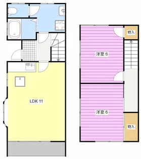 静岡県浜松市中央区篠ケ瀬町【一戸建】の間取り