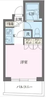 パークフロント西新宿【6階】の間取り