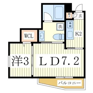 VIVACE VI【2階】の間取り