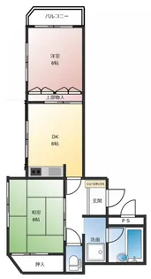 プリンスプラザ井荻【3階】の間取り