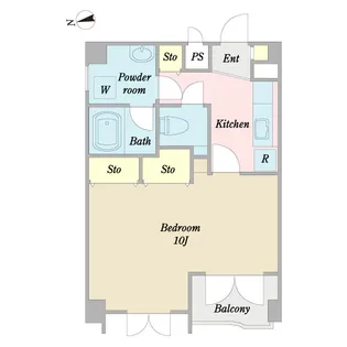 アトランティス【3階】の間取り