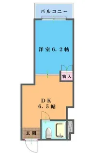 ファルコン熱田【5階】の間取り