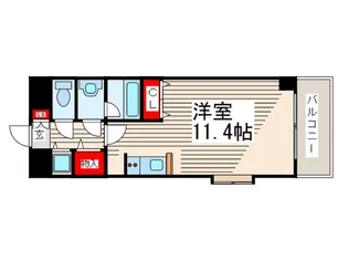 パルティ-ル【5階】の間取り