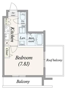 CREVISTA 練馬桜台【5階】の間取り