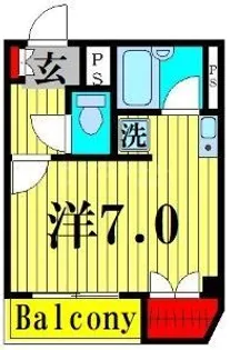 サニーヒル金子【4階】の間取り