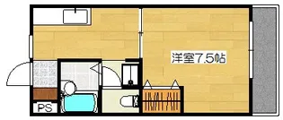 エクセル湊【1階】の間取り